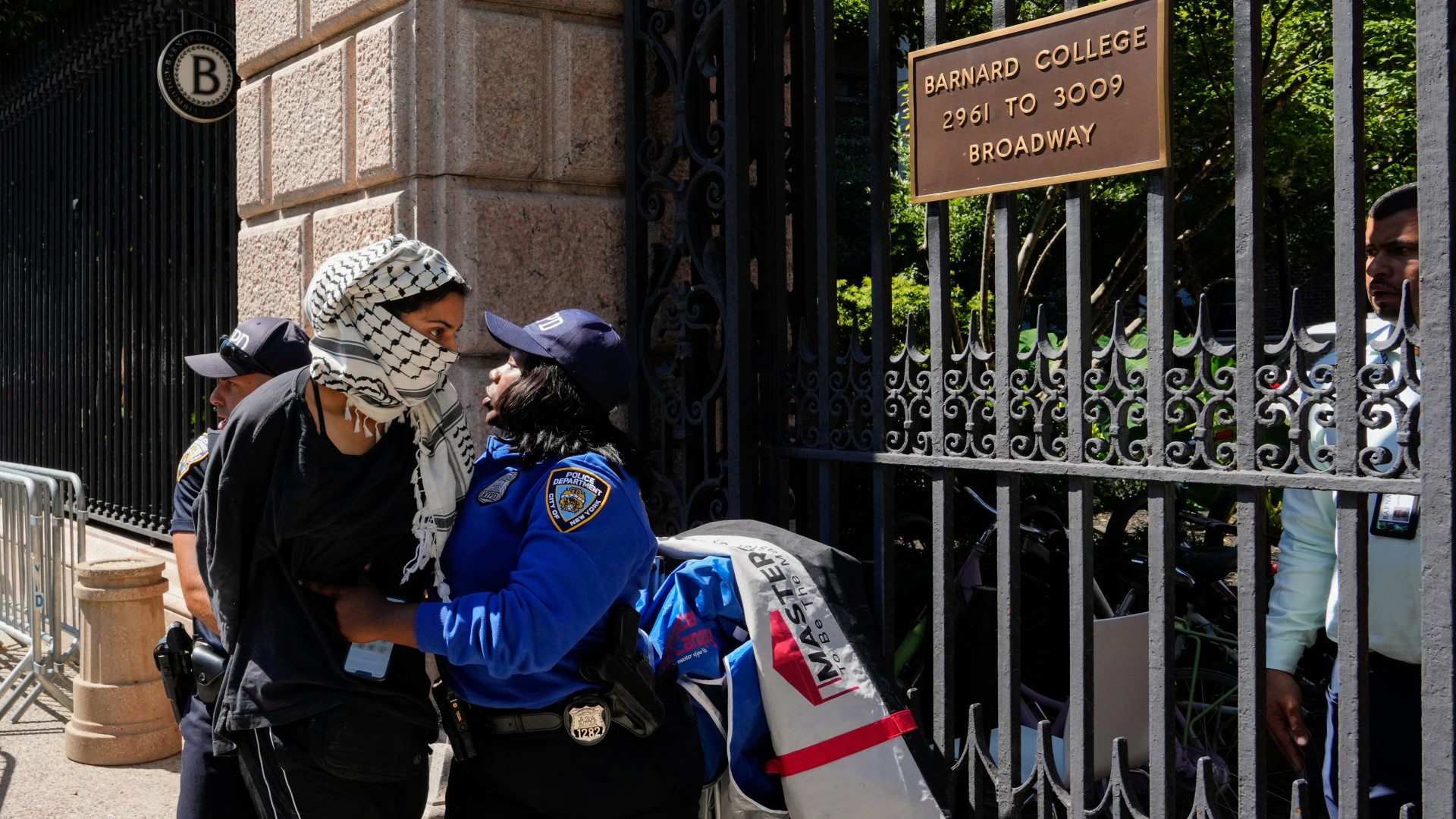 Third student expelled from Columbia's Barnard College for pro-Palestinian activism