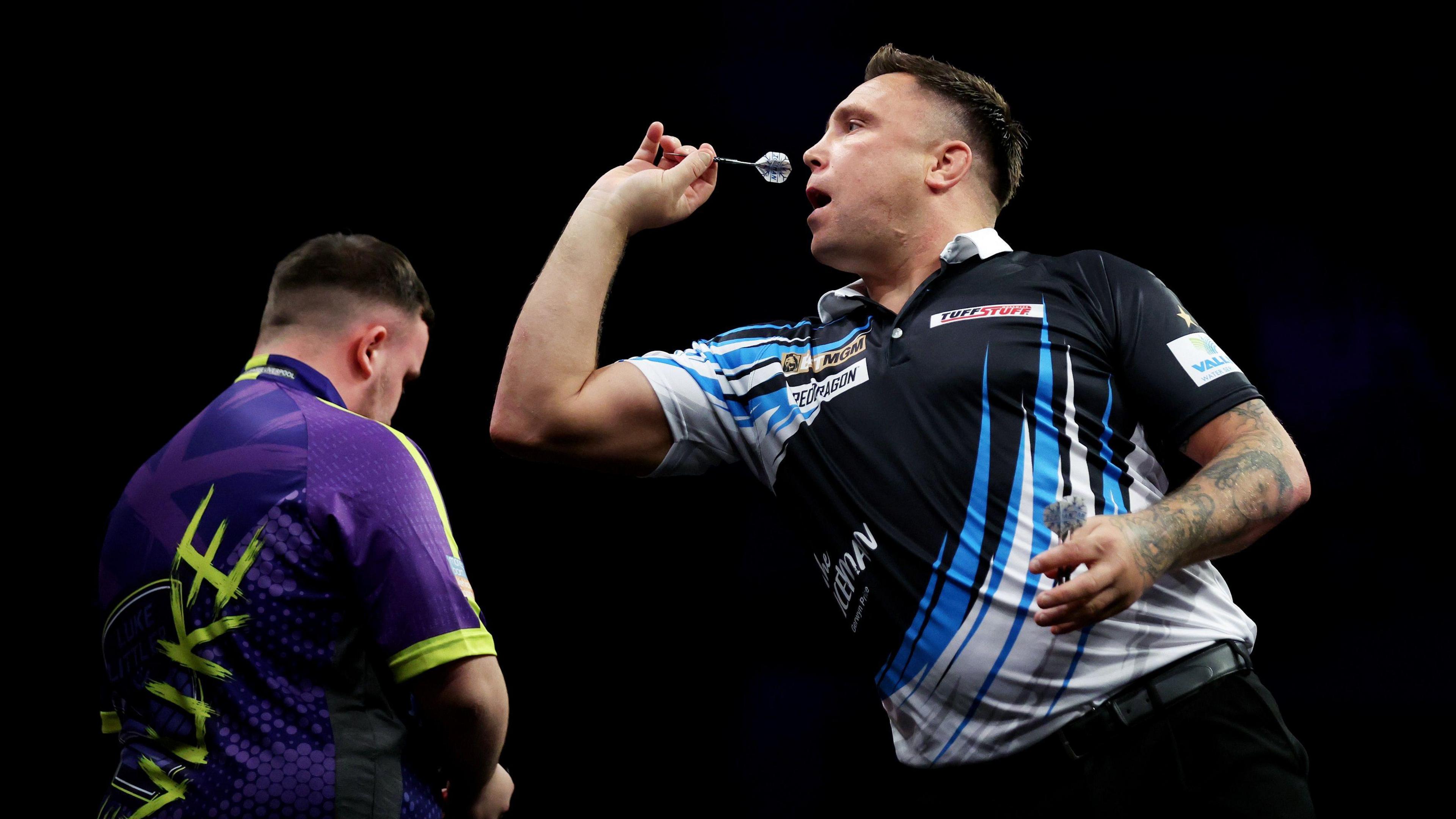 Gerwyn Price wins second Players Championship of 2025 as PDC world champion Luke Littler stumbles in quarter-finals