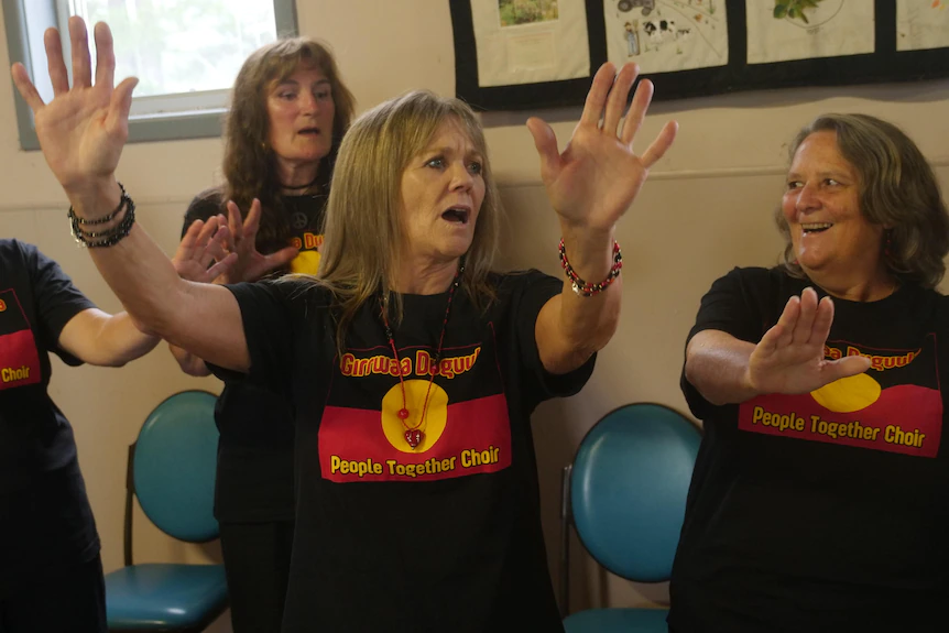 Choir teaches locals to sing in ancient Indigenous language Gumbaynggirr