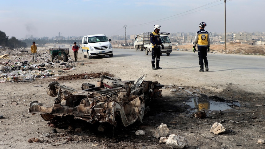 At least 19 killed in car bomb explosion in northern Syria's Manbij