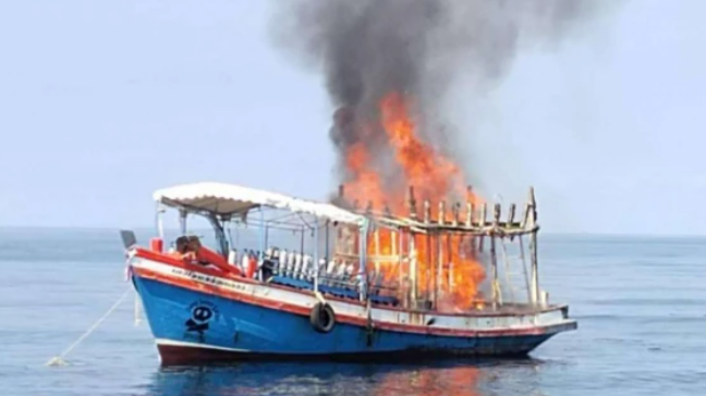 Thailand boat fire: Search resumes for missing Alexandra Clarke