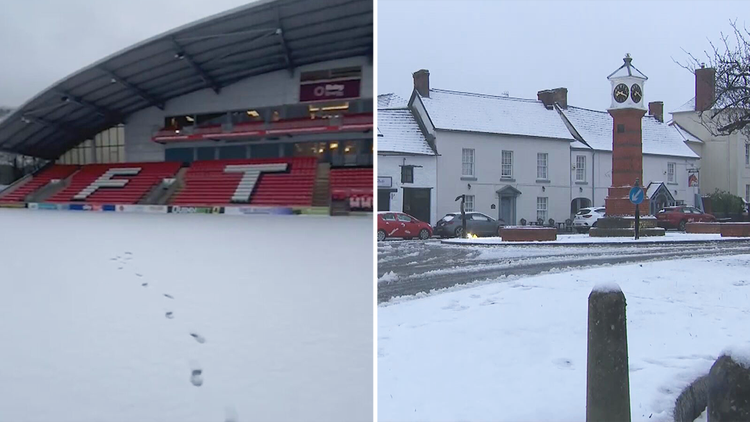 Flights grounded as snow blankets UK, Europe