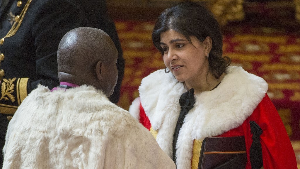 Baroness Warsi endorses government pulling funding from Islamophobia monitor