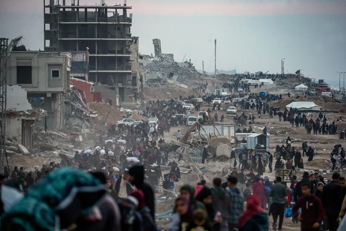 Bittersweet homecoming for Palestinians returning to Gaza City