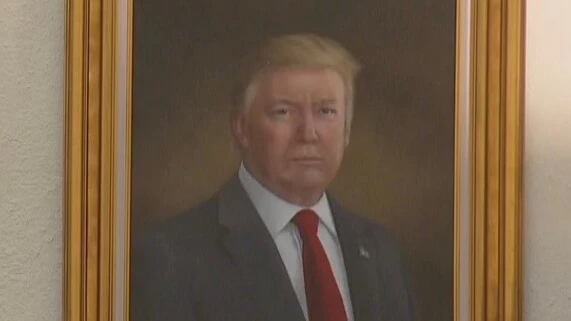 Donald Trump calls for removal of his portrait in Colorado's state capitol