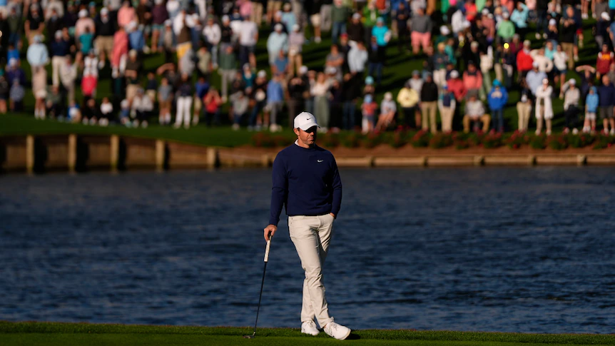 Rory McIllroy wins The Players Championship in three-hole play-off as thousands flock course for 47 minutes of action