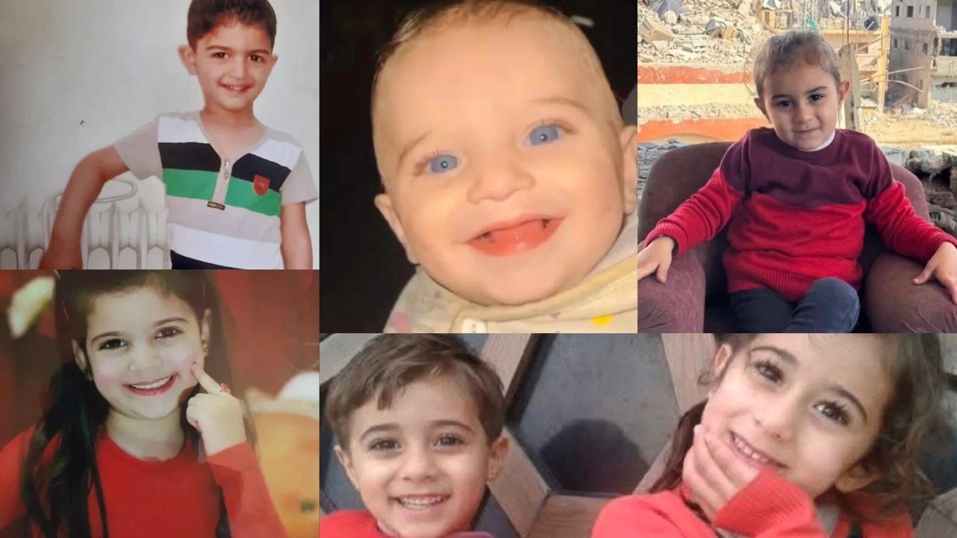 Names and faces of children killed in Israel's latest offensive on Gaza