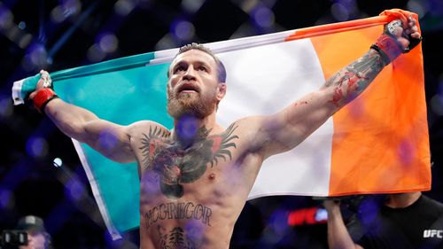 Ex-UFC fighter Conor McGregor visits Donald Trump in White House for St Patrick's Day