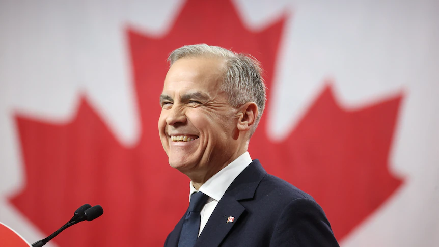 Former banker Mark Carney wins race to become Canada's next PM