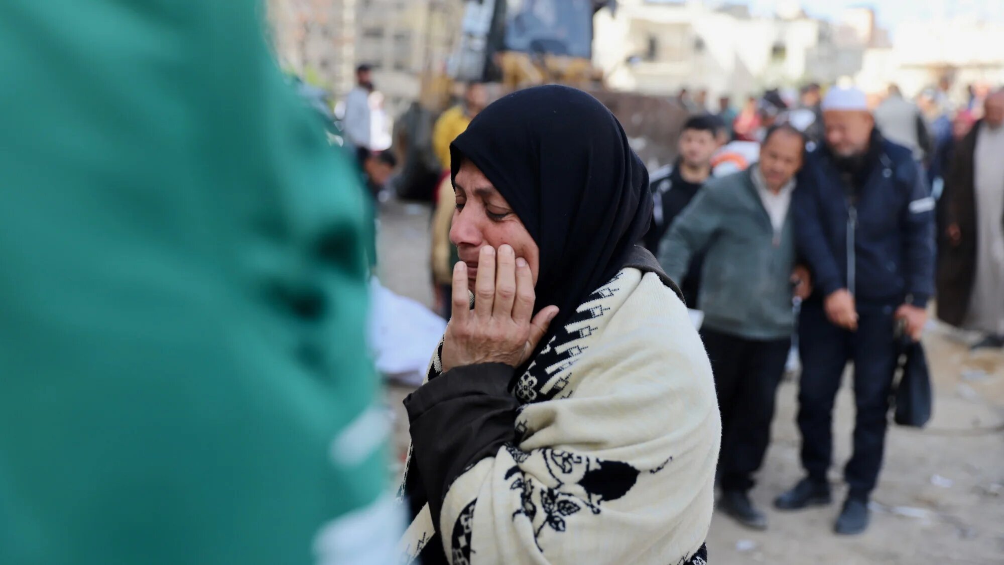 Palestinians unearth fresh wounds as Gaza's al-Shifa hospital burials are relocated