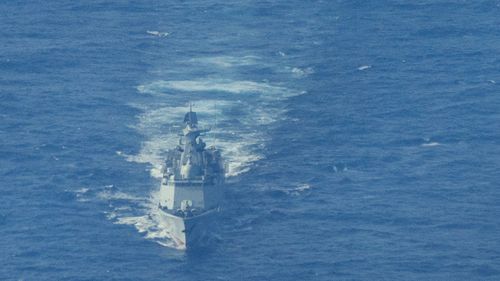 Commercial pilots warned Chinese ships may be conducting live-fire exercises off Australian coast