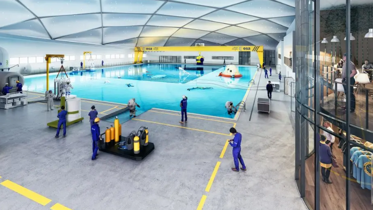 Nasa onboard with world's deepest pool plans