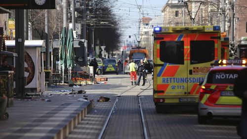 Driver rams car into crowd in Germany's Mannheim, leaving two dead and others injured