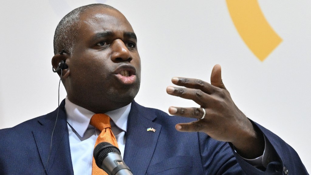 David Lammy says 'Trump is right' that Gaza is 'lying in rubble'