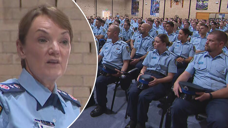 Holding cell overcrowding is draining police resources, NSW's top cop warns