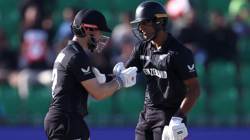 New Zealand scores 50-run win over South Africa in second Champions Trophy semifinal