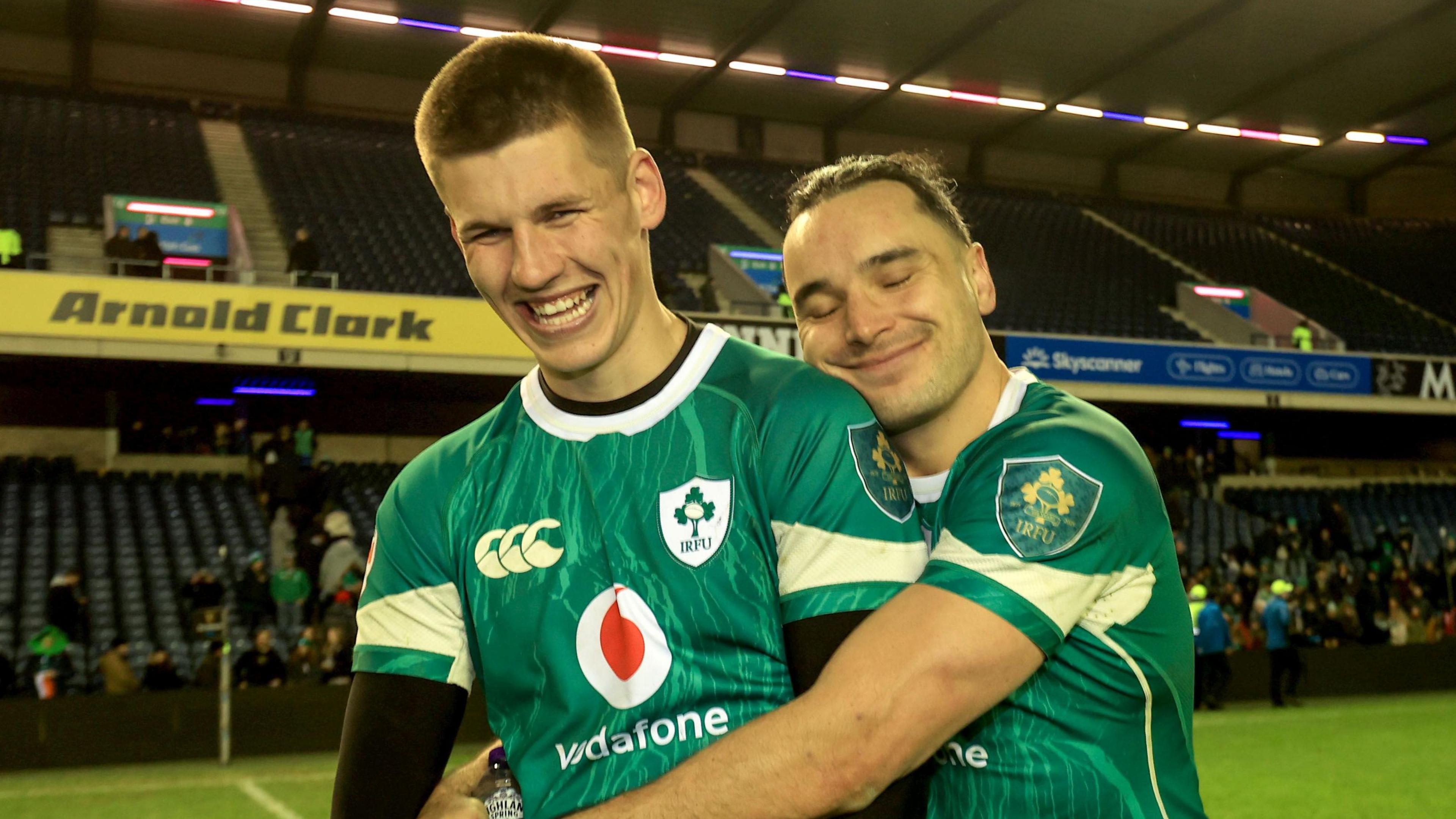 Scotland 18-32 Ireland: 'Master of control' Sam Prendergast shines in Murrayfield win