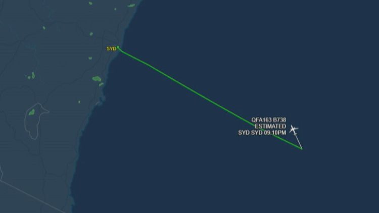 Qantas flight forced to turn back to Sydney airport due to 'unusual smell'