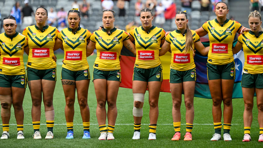 Women's rugby league front and centre in Las Vegas, with drought-breaking Test match