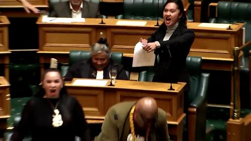 Haka erupts in New Zealand parliament over controversial bill