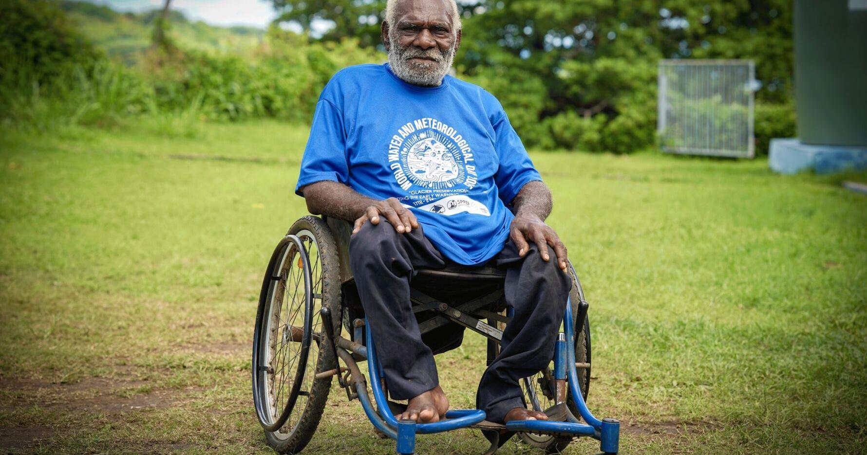 Tanna Chief breaks new ground in climate resilience for people with disabilities