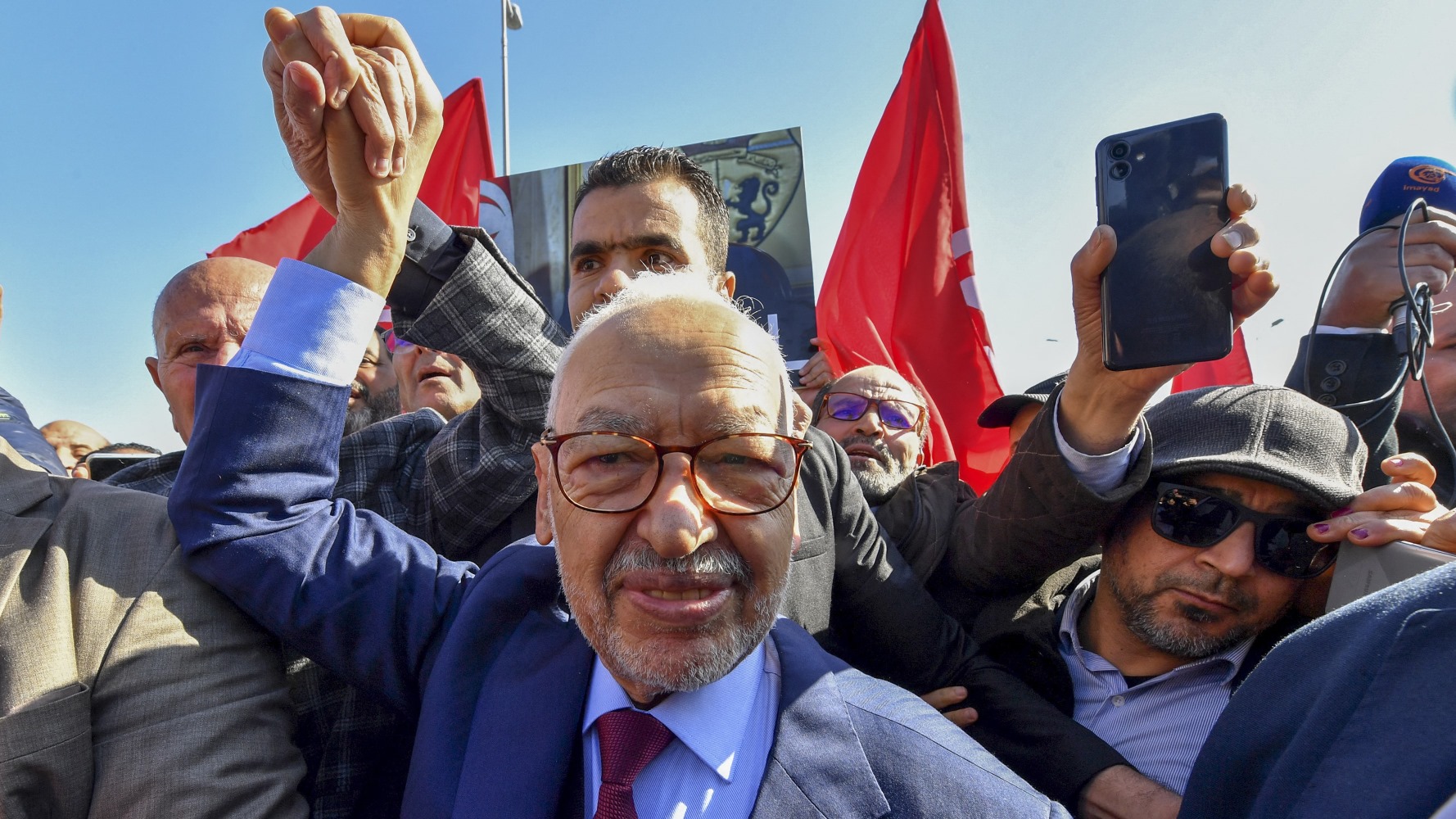 Ghannouchi and other Tunisians handed further long prison sentences