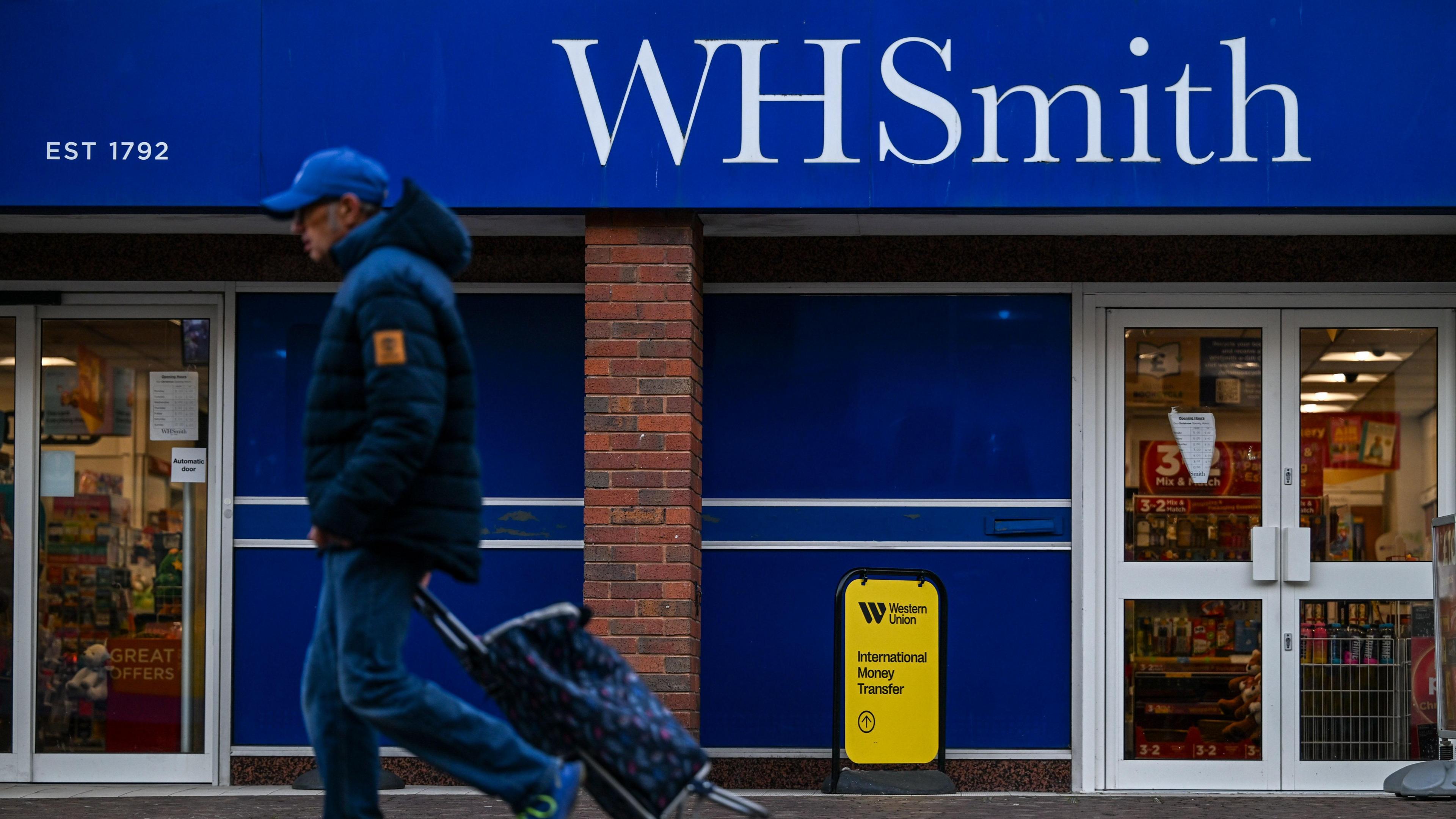 WH Smith in talks to sell high street stores