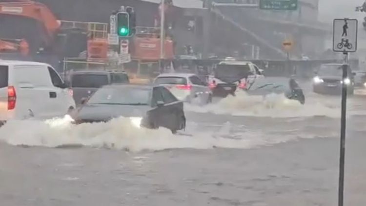 Severe thunderstorms, giant hail and intense rain batter huge parts of NSW