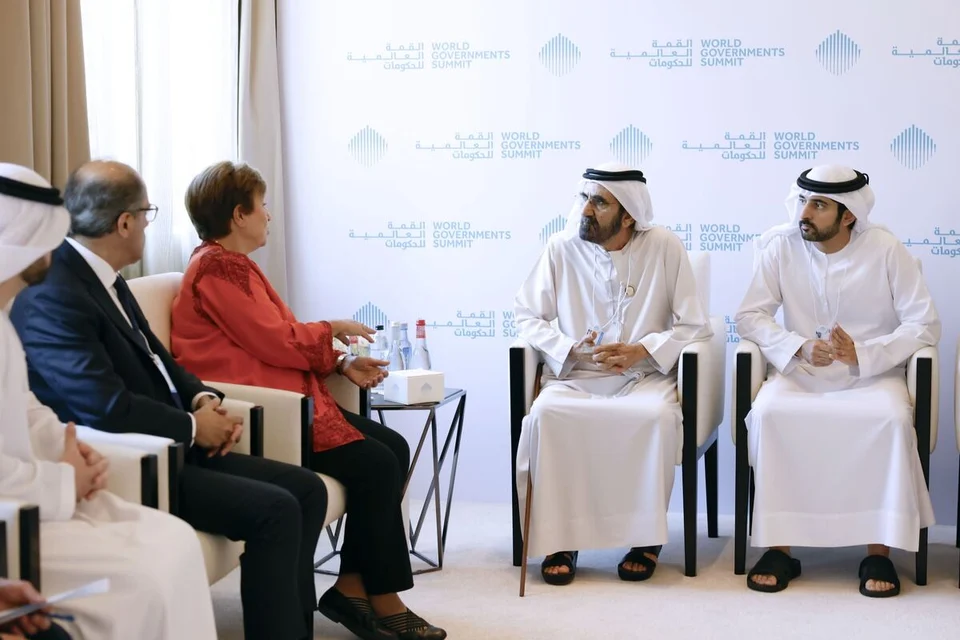 WGS 2025: Sheikh Mohammed, IMF Managing Director explore means to enhance UAE-IMF cooperation