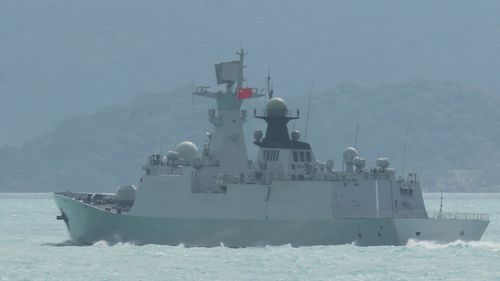 Chinese warships detected 150 nautical miles from Sydney coast