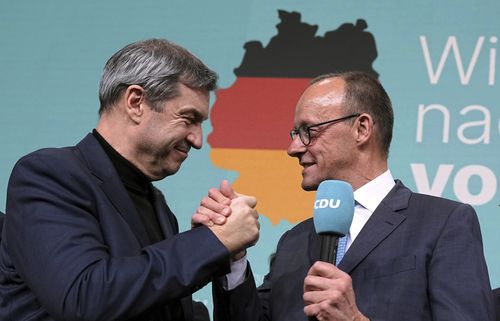 German conservatives claim election victory as far right heads for strongest showing