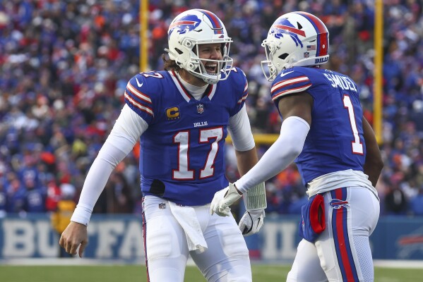 Josh Allen leads balanced offense as Bills dominate Broncos for 31-7 wild-card win