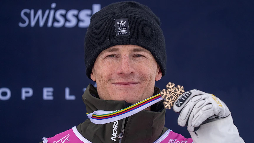 Matt Graham wins dual moguls bronze at FIS Freestyle and Snowboard World Championships