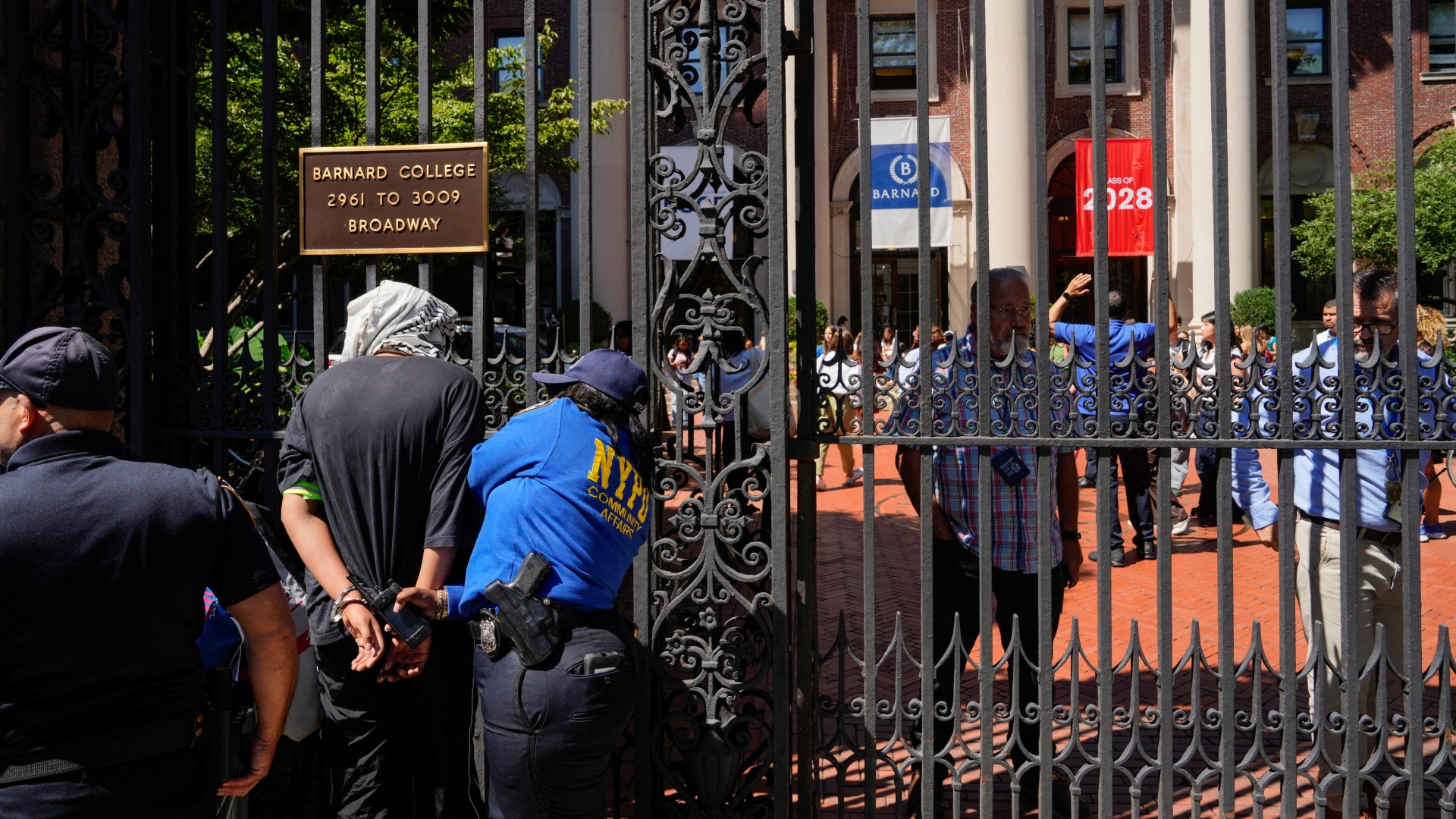 Columbia's Barnard College is first to expel students over Gaza war