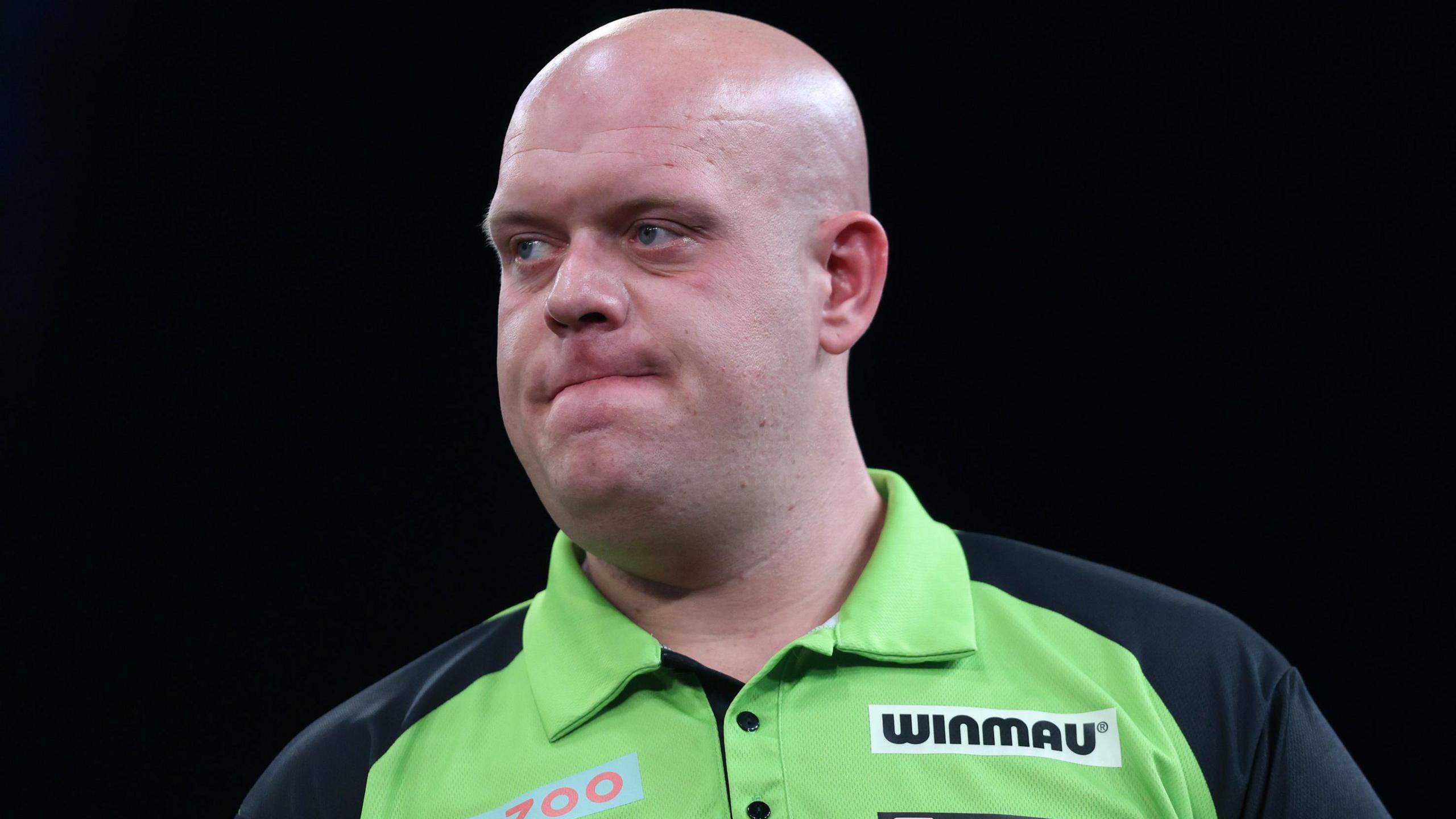 Michael van Gerwen: Three-time world champion suffers shock defeat by Irish amateur Michael Flynn in Players Championship