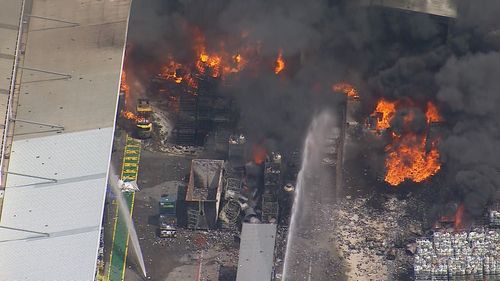 Residents warned to stay inside, close windows as smoke billows from St Marys factory fire