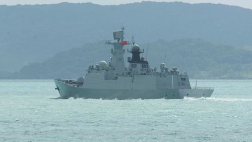 Premier demands more navy ships as Chinese flotilla sails off WA