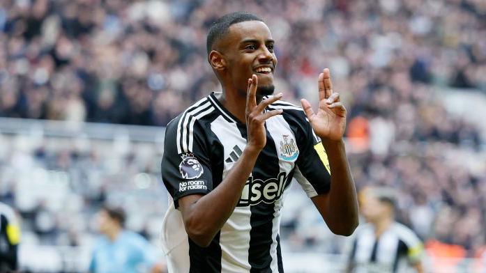 Alexander Isak: Newcastle United striker hits 50-goal landmark