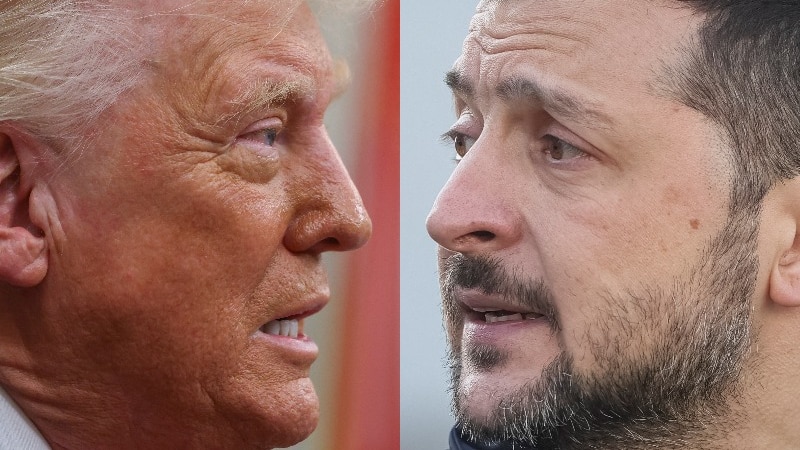 Data shows Trump's criticisms are increasing trust in Zelenskyy