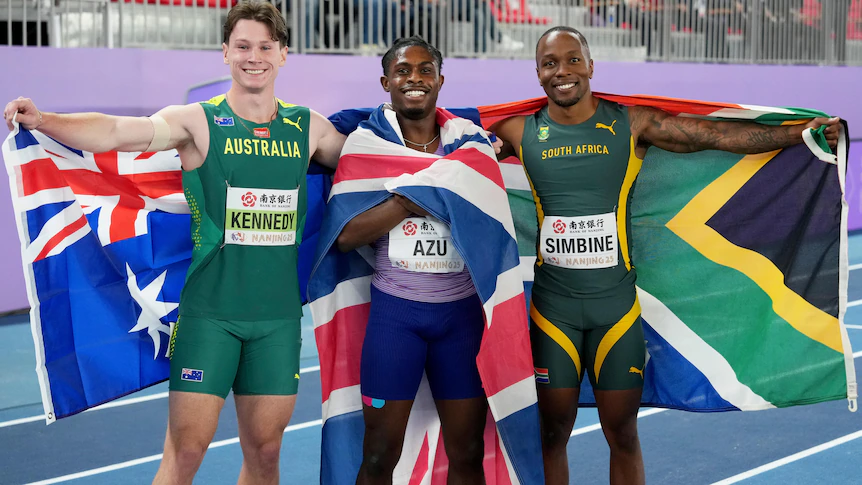 Australia's Lachlan Kennedy wins historic silver at World Athletics Indoor Championships