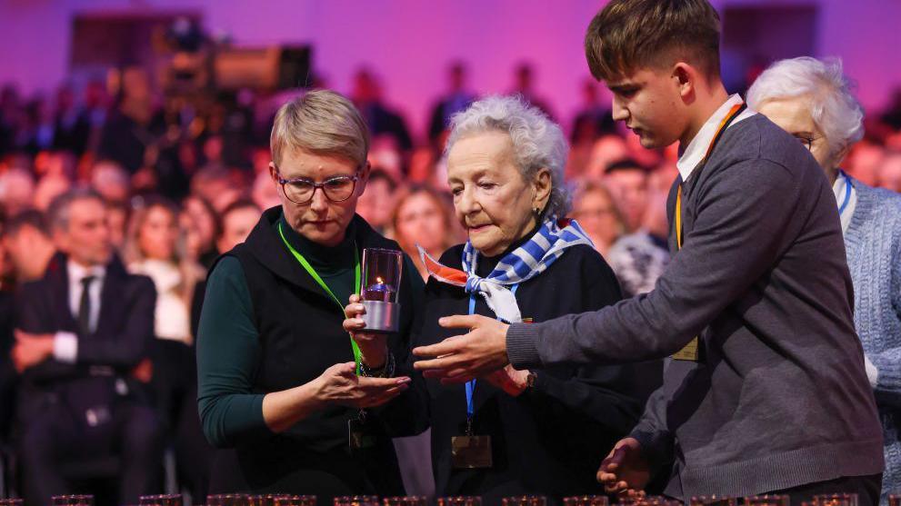 Survivors of Auschwitz deliver warning from history as memories die out