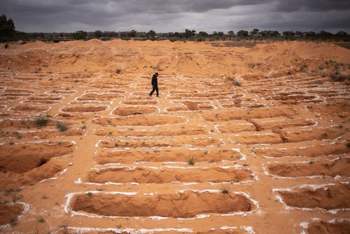 Mass graves with bodies of nearly 50 migrants found in Libya