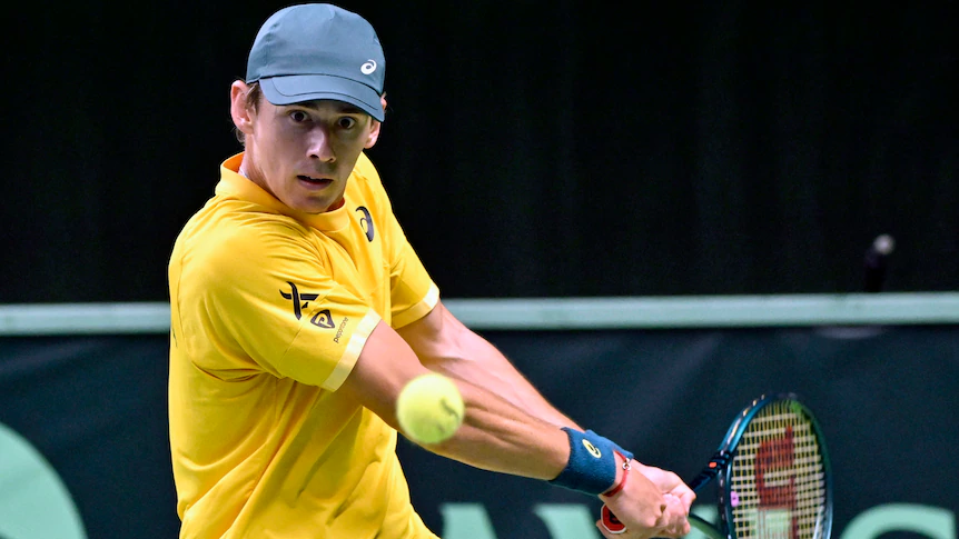 Alex De Minaur helps give Australia Davis Cup lead against Sweden